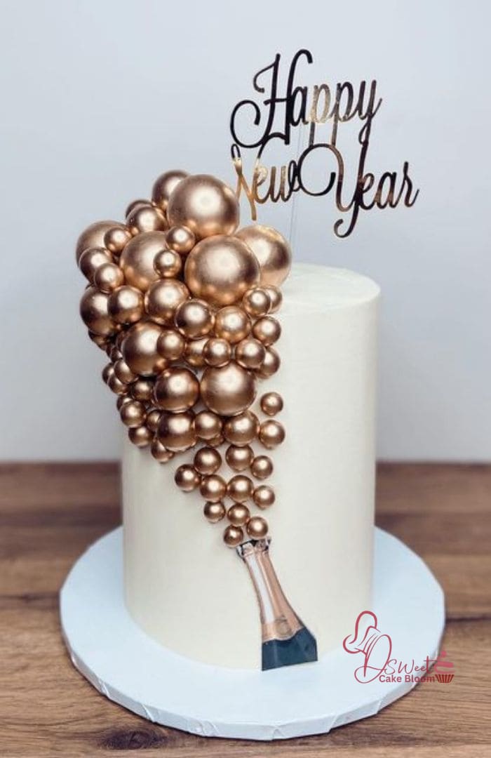 Sparkling NewYear Cake